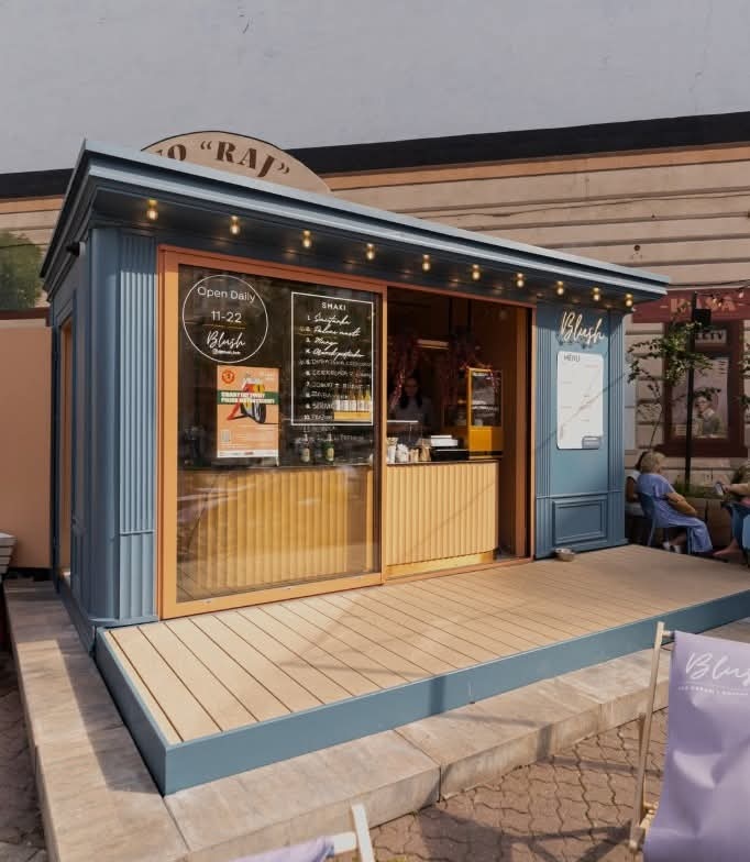 Kontener gastronomiczny — punkt gastronomiczny modułowy